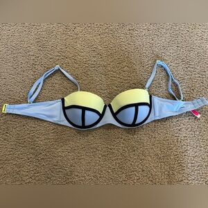 Victoria's Secret Light Blue Bikini Top